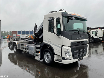 Крюковой мультилифт, Автоманипулятор Volvo FM 430 HMF 23 ton/meter laadkraan + Welvaarts Weighing system: фото 5