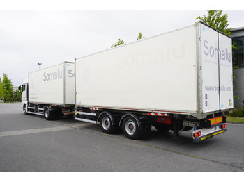 Грузовик с закрытым кузовом MAN TGX 18.430 / 18 EPAL box / Fruehauf 18 EPAL box trailer / 2021: фото 3