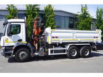 MERCEDES-BENZ AROCS 2636 / Fassi F155A.0.22 crane 6t / 120 tho. km / 3-sided dump truck / 2 x Bordmatic в лизинг MERCEDES-BENZ AROCS 2636 / Fassi F155A.0.22 crane 6t / 120 tho. km / 3-sided dump truck / 2 x Bordmatic: фото 4