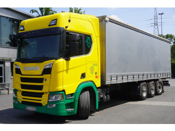 Тентованный грузовик SCANIA R650 V8 8x4 /4 / 2020 / Curtainsider 23 EPAL: фото 2