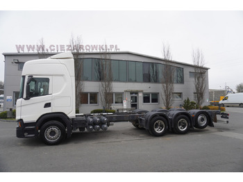 Грузовик-шасси Scania G540 8x4 / Chassis 8.7 m / Steered axle / 2021: фото 3