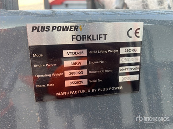 Вилочный погрузчик PLUS POWER