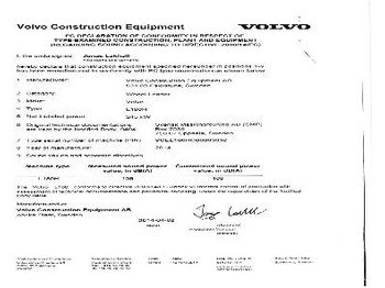 Колёсный погрузчик VOLVO L180H