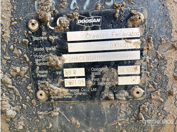 Гусеничный экскаватор DOOSAN DX140LC-5