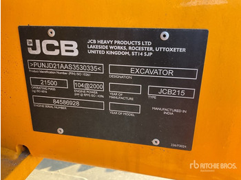 Гусеничный экскаватор JCB