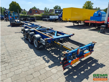 Полуприцеп-контейнеровоз/ Сменный кузов Van Hool 3B0079 3-Assen SAF - Schijfremmen - Alle aansluitingen / Universeel chassis: фото 5