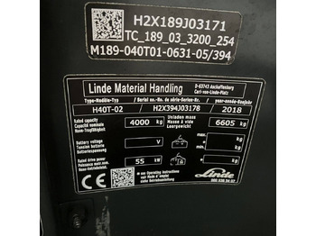 Газовый погрузчик Linde H40T (394-02) Beverage: фото 4