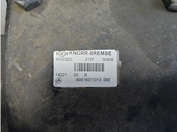 Тормозной клапан MERCEDES-BENZ MP4 / EBS VALVE / A0014311013 / K000920: фото 4