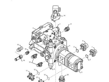 Гидравлический насос CASE