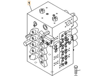 Гидравлический клапан CASE