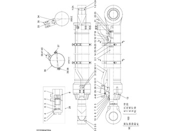 Гидравлический цилиндр HITACHI