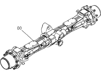 Передняя ось HITACHI