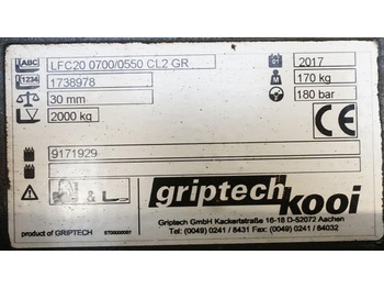 Навесное оборудование для Погрузочно-разгрузочной техники GRIPTECH Hubgerüst: фото 4