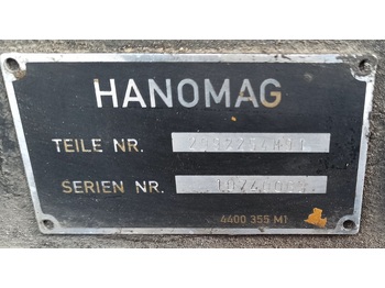 Двигатель и запчасти HANOMAG