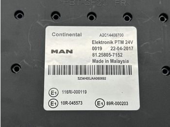Блок управления для Грузовиков MAN Elektronik PTM: фото 4 Блок управления для Грузовиков MAN Elektronik PTM: фото 4