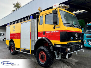 Пожарная машина Mercedes-Benz SK 1929 V8, 39140 km Origineel!, Manuel, Full steel: фото 1