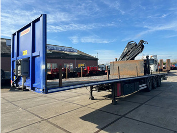 Полуприцеп бортовой/ Платформа Fruehauf MET HIAB 122E-3 REMOTE CONTROLE, 2014: фото 5