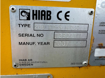 Автоманипулятор Scania P380 6X2 HIAB 288 + REMOTE CONTROL + PLATEAU: фото 5