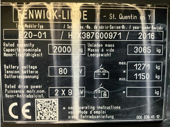 Вилочный погрузчик LINDE E20