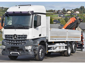 Автоманипулятор, Грузовик бортовой/ Платформа Mercedes-Benz AROCS 2542* PK 13001-K B* TOPZUSTAND: фото 4