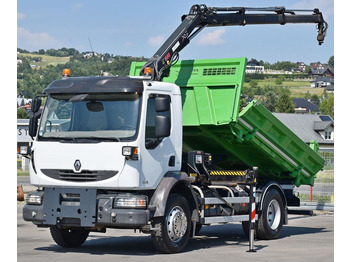 Автоманипулятор, Самосвал Renault MIDLUM 220 DXI *KIPPER 3,80m *HIAB 077 B-2 DUO: фото 3