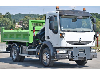 Автоманипулятор, Самосвал Renault MIDLUM 220 DXI *KIPPER 3,80m *HIAB 077 B-2 DUO: фото 4