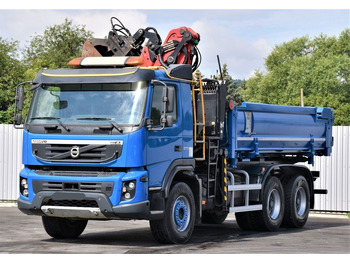 Самосвал, Автоманипулятор Volvo FMX 370 Kipper 4,90m *EPSILON Q150Z/FUNK*6x4: фото 5