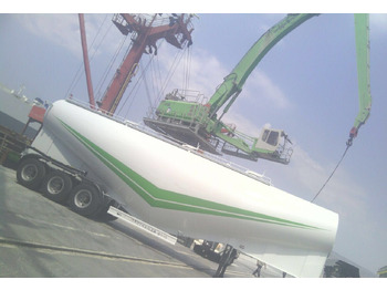 Новый Полуприцеп-цистерна для транспортировки цемента LIDER 2024 NEW 80 TONS CAPACITY FROM MANUFACTURER READY IN STOCK: фото 4