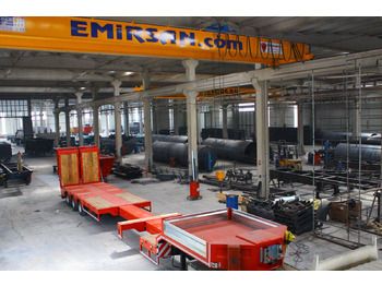 Новый Низкорамный полуприцеп EMIRSAN 3 AXLE EXTENDABLE PLATFORM LOWBED: фото 3