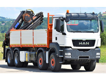 Грузовик бортовой/ Платформа, Автоманипулятор MAN TGS 35.440 * HIAB 322 EP-5HIPRO+FUNK / 8x4!: фото 3