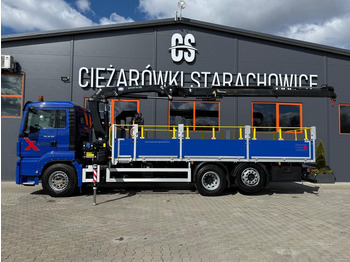 Грузовик бортовой/ Платформа, Автоманипулятор MAN TGS TGX 26.360 / E6 / 143tys km !!! skrzynia + żuraw HMF / manua: фото 2 Грузовик бортовой/ Платформа, Автоманипулятор MAN TGS TGX 26.360 / E6 / 143tys km !!! skrzynia + żuraw HMF / manua: фото 2