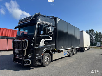 Грузовик с закрытым кузовом MERCEDES-BENZ Actros