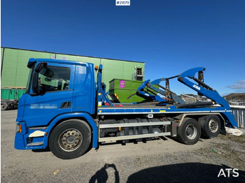 Портальный бункеровоз Scania P340 6x2 Liftdumper m/ Joab påbygg SE VIDEO: фото 3 Портальный бункеровоз Scania P340 6x2 Liftdumper m/ Joab påbygg SE VIDEO: фото 3