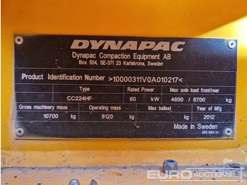 Каток DYNAPAC