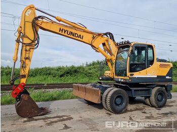 Колёсный экскаватор HYUNDAI