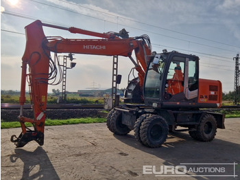 Колёсный экскаватор HITACHI ZX140W-3