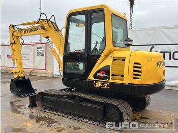 Мини-экскаватор Hyundai R55-7: фото 3 Мини-экскаватор Hyundai R55-7: фото 3