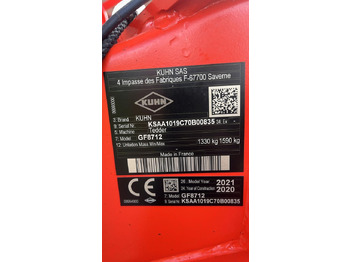 Сеноворошилка Kuhn GF8712: фото 2 Сеноворошилка Kuhn GF8712: фото 2