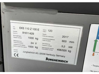 Jungheinrich EKS110 в лизинг Jungheinrich EKS110: фото 4 Jungheinrich EKS110 в лизинг Jungheinrich EKS110: фото 4