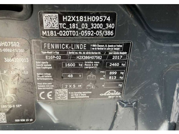 Электропогрузчик Linde E16P-02: фото 4