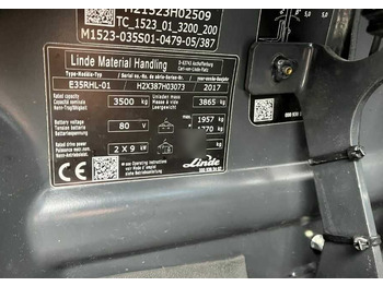 Электропогрузчик Linde E35RHL-01: фото 4
