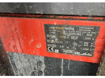 Штабелер Linde L14AP: фото 4