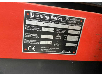 Штабелер Linde L20: фото 4 Штабелер Linde L20: фото 4