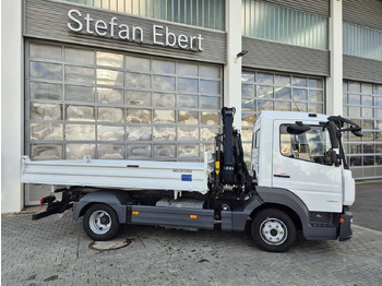 Малотоннажный самосвал Mercedes-Benz Atego 823 KK Kipper+Kran+Funk+Greifersteuerung: фото 5