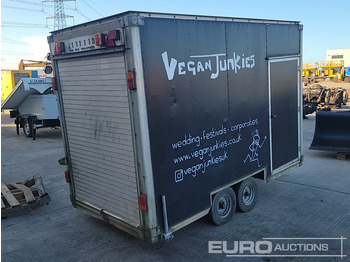 Прицеп для спецтехники 1 Ton Box Twin Axle Trailer, Side Door, Roller Door: фото 5 Прицеп для спецтехники 1 Ton Box Twin Axle Trailer, Side Door, Roller Door: фото 5