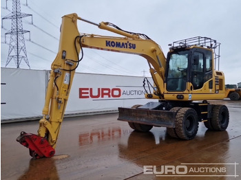 Колёсный экскаватор KOMATSU PW148-10