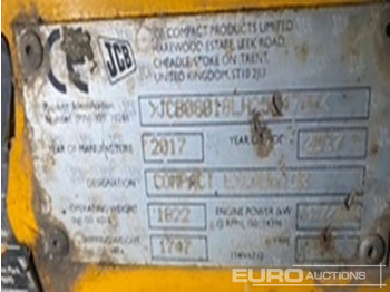 Мини-экскаватор 2017 JCB 8018CTS: фото 5 Мини-экскаватор 2017 JCB 8018CTS: фото 5