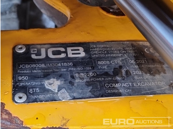 Мини-экскаватор JCB 8008 CTS