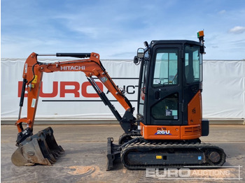 Мини-экскаватор 2024 Hitachi ZX26U-6 CLR: фото 2