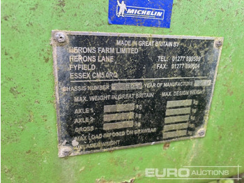 Сельскохозяйственный прицеп Redrock 16 Ton: фото 4